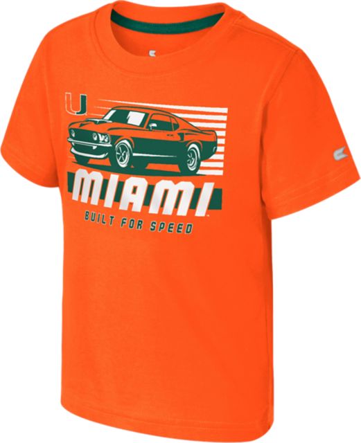 Miami Hurricanes Toddler Boy's Muscle Short Sleeve T-Shirt