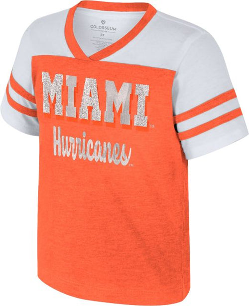 Miami Hurricanes Toddler's Short Sleeve T-Shirt