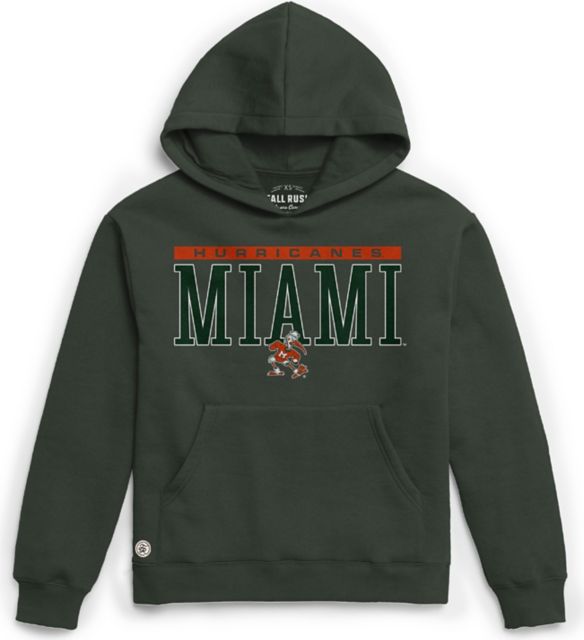 University of Miami Hurricanes Women's Fleece Hood