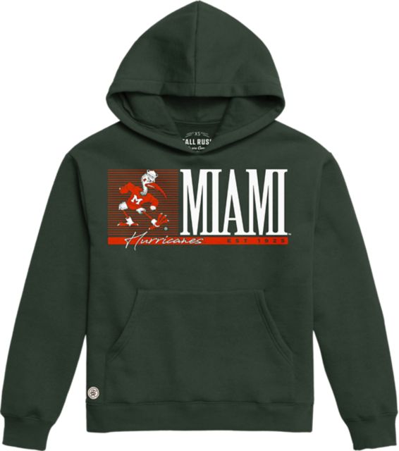 University of Miami Women's Hurricanes Hooded Sweatshirt