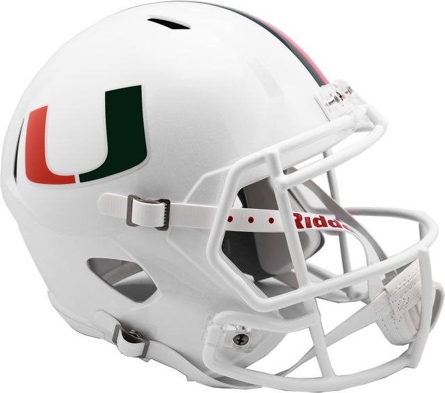 University of Miami Replica Full Size Helmet