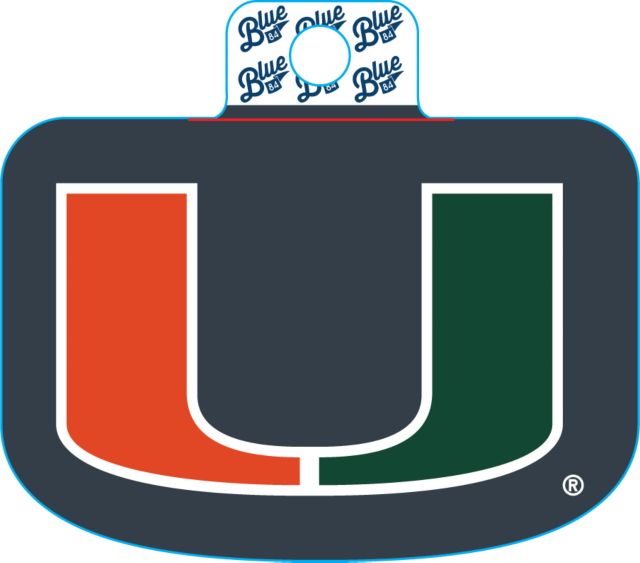 University of Miami Full-Size Sticker