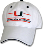 Miami Hurricanes Split Bar Cap