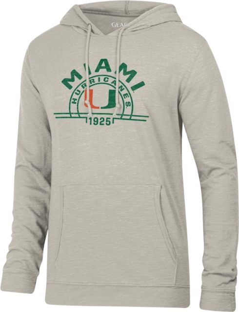 Miami Hurricanes Hooded Long Sleeve T-Shirt