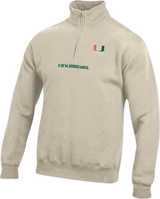 Miami Hurricanes 1/4 Zip