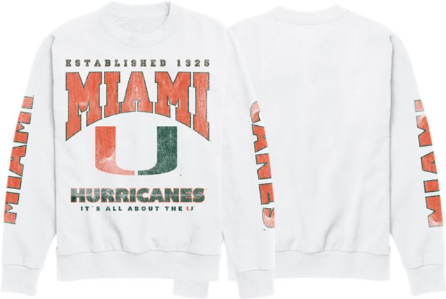 Miami Hurricanes Women's Crewneck Sweatshirt