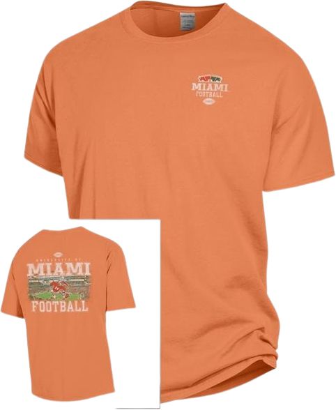 University of Miami Football Short Sleeve T-Shirt