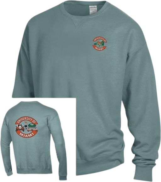 Miami Hurricanes Crewneck Sweatshirt