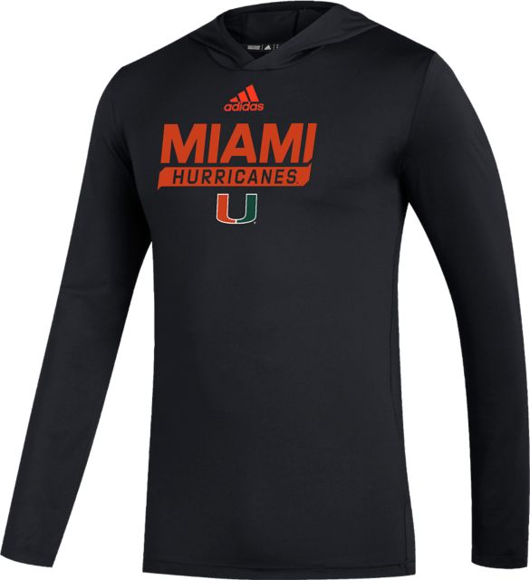 University of Miami Long Sleeve Training T-Shirt
