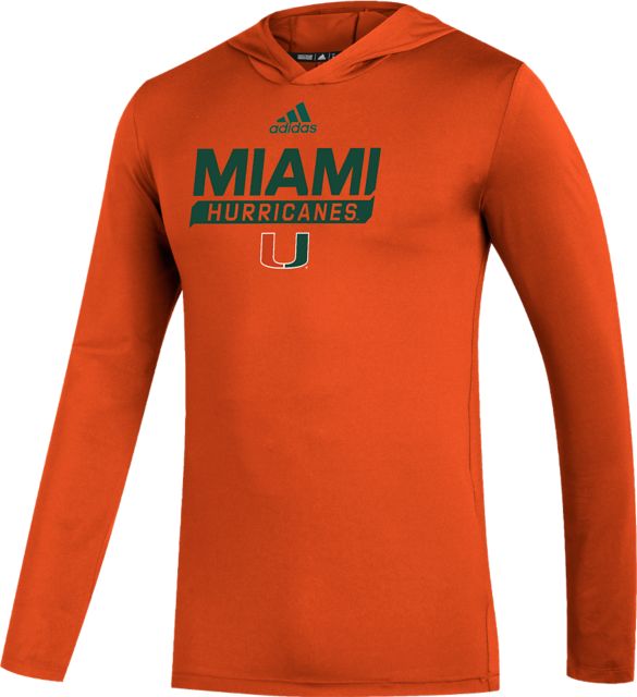 University of Miami Long Sleeve Training T-Shirt