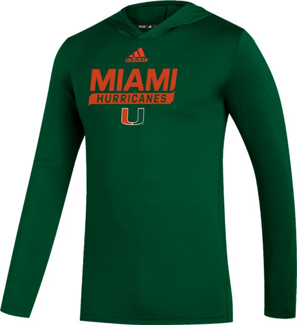 University of Miami Long Sleeve Training T-Shirt