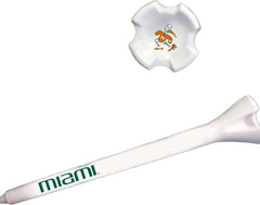 University of Miami Golf Tees 10-Pack