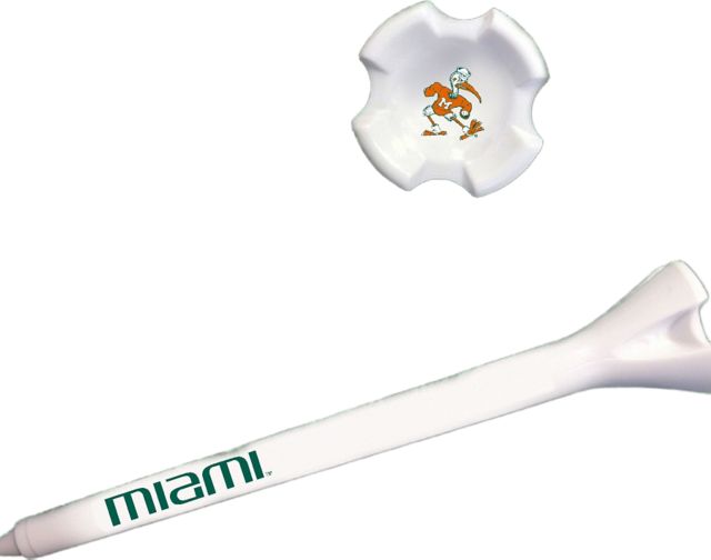 University of Miami Golf Tees 10-Pack