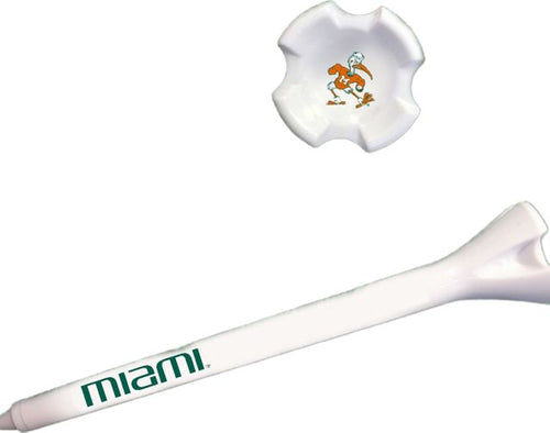University of Miami Golf Tees 10-Pack