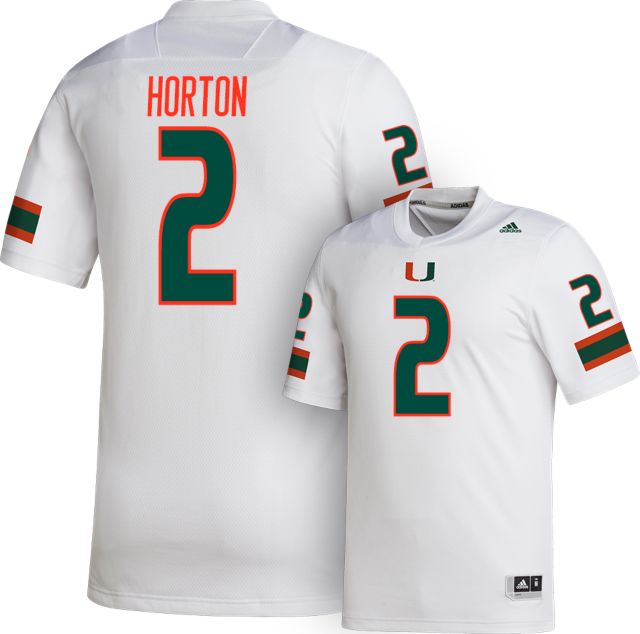 Miami Football adidas Replica Jersey #2 ISAIAH HORTON