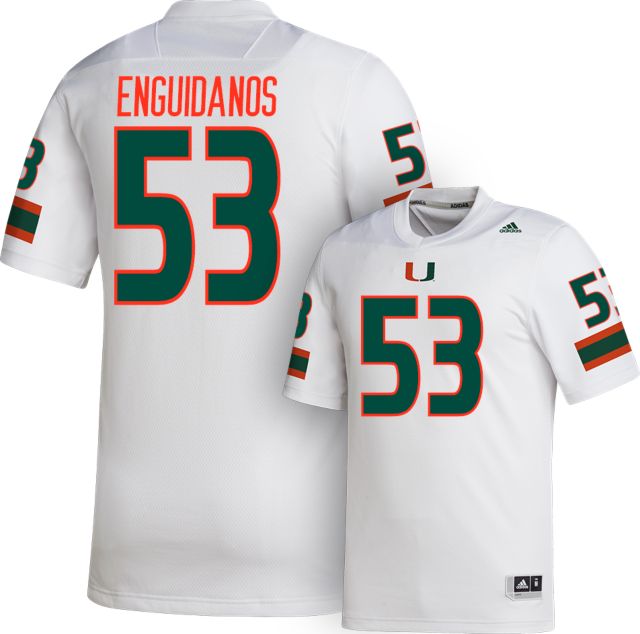 Miami Football adidas Replica Jersey #53 J ENGUIDANOS