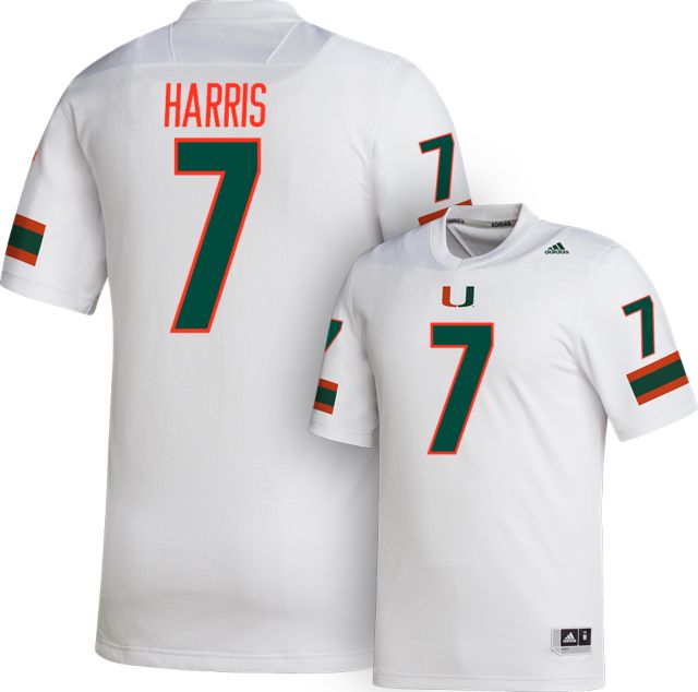 Miami Football adidas Replica Jersey #7 JADEN HARRIS