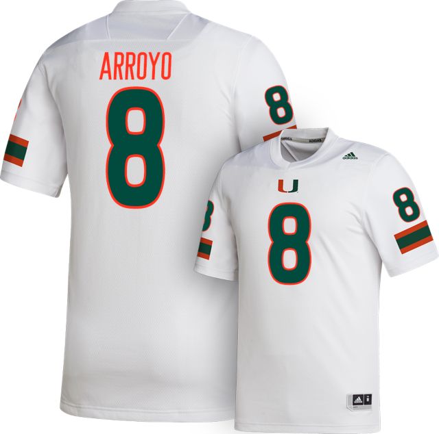 Miami Football adidas Replica Jersey #8 ELIJAH ARROYO