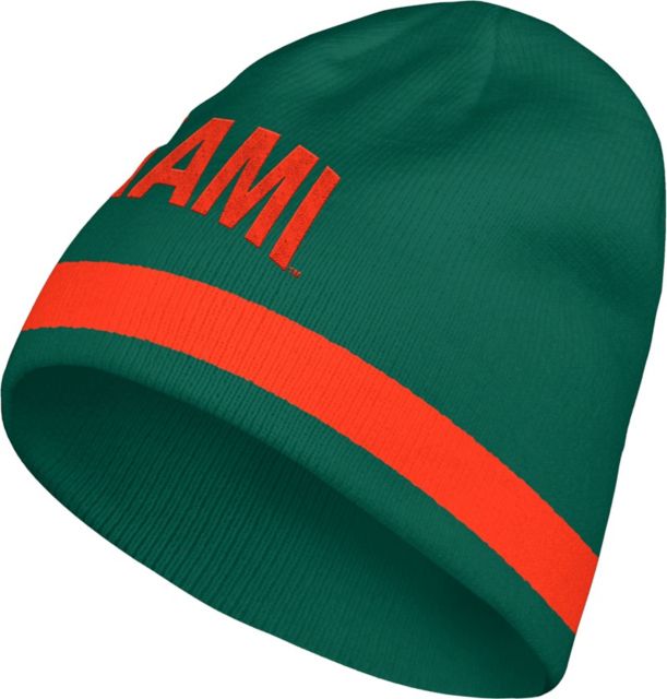 University of Miami Coaches Cuffless Beanie