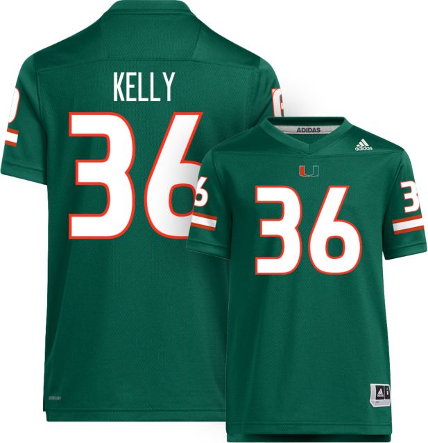 Miami Football adidas Youth Replica Jersey #36 NICK KELLY