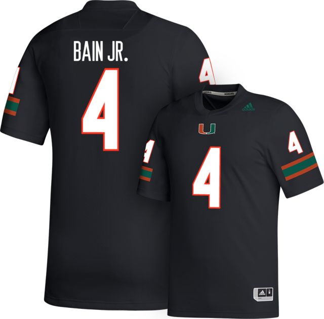 Miami Football adidas Replica Jersey #4 R BAIN JR.