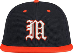 University of Miami Fitted Mesh On Field Baseball Hat