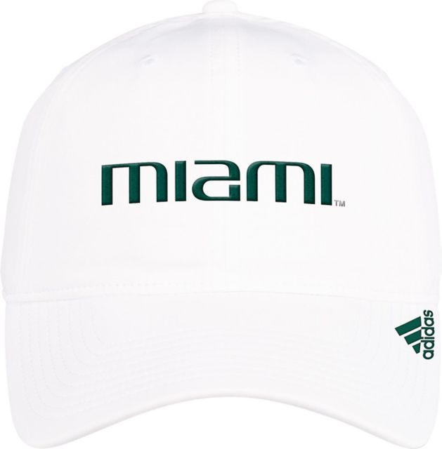 University of Miami Adjustable Slouch Cap