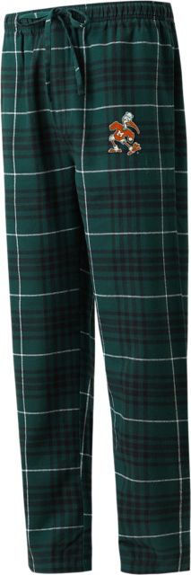 University of Miami Hurricanes Flannel Pants