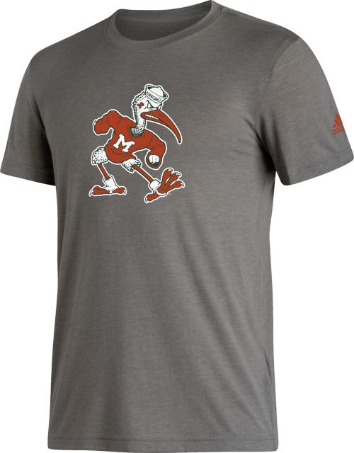 University of Miami Hurricanes Short Sleeve Blend T-Shirt