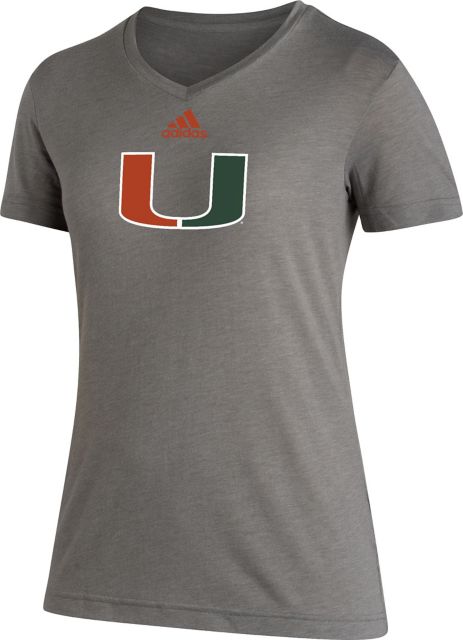 University of Miami Hurricanes Women's Short Sleeve Blend T-Shirt
