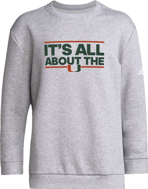 University of Miami Youth Crewneck