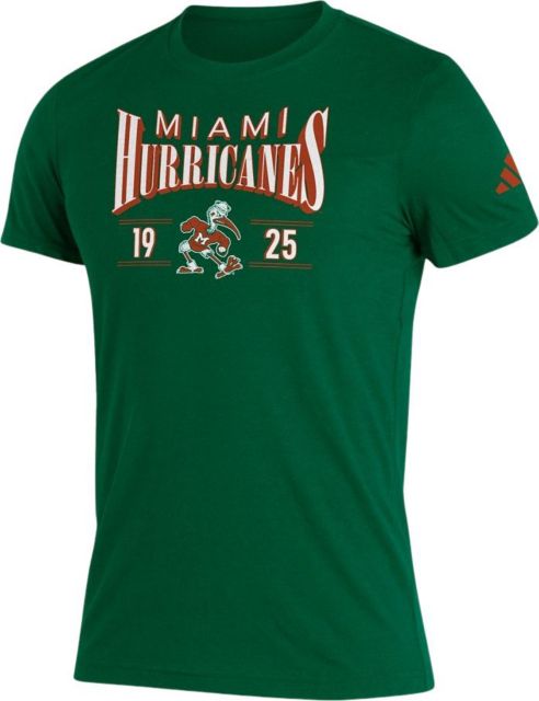 University of Miami Hurricanes Short Sleeve Blend T-Shirt