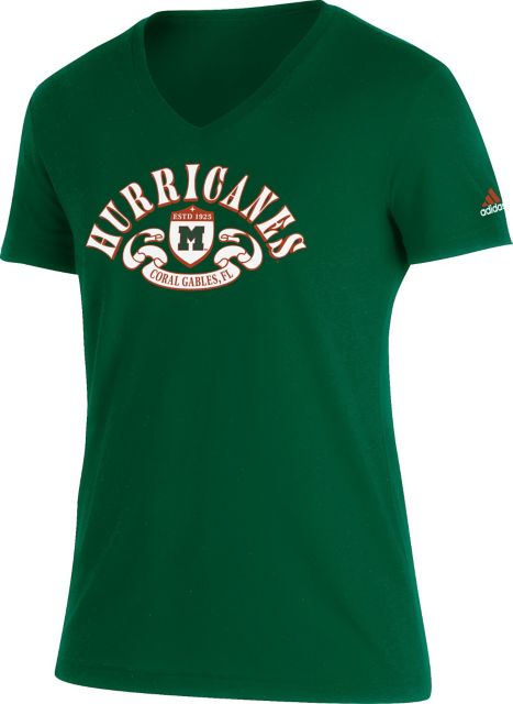 University of Miami Hurricanes Women's Short Sleeve Blend T-Shirt