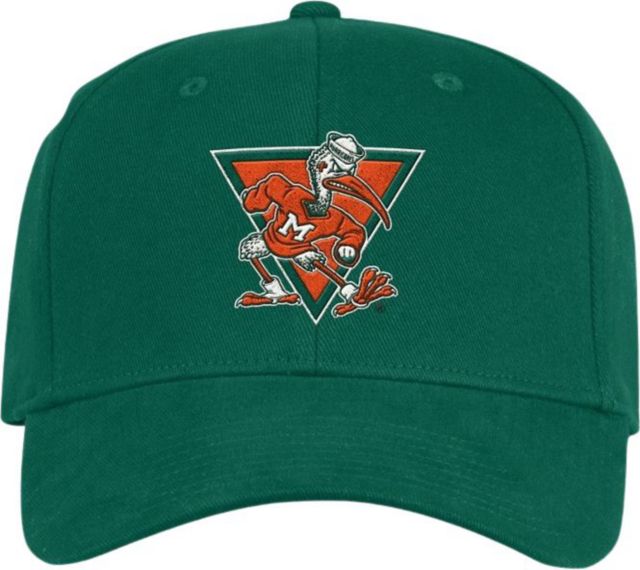 University of Miami Hurricanes Slouch Stretch Fit Cap