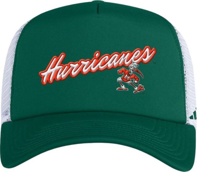 University of Miami Hurricanes Foam Trucker Cap