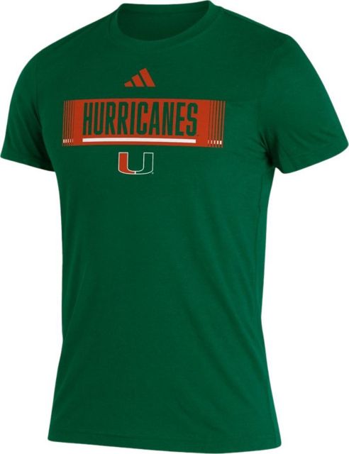University of Miami Hurricanes Short Sleeve Blend T-Shirt