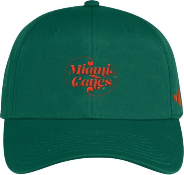 University of Miami Hurricanes Adjustable Slouch Cap