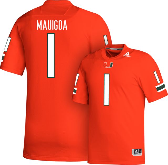 Miami Football adidas Replica Jersey #1 F MAUIGOA