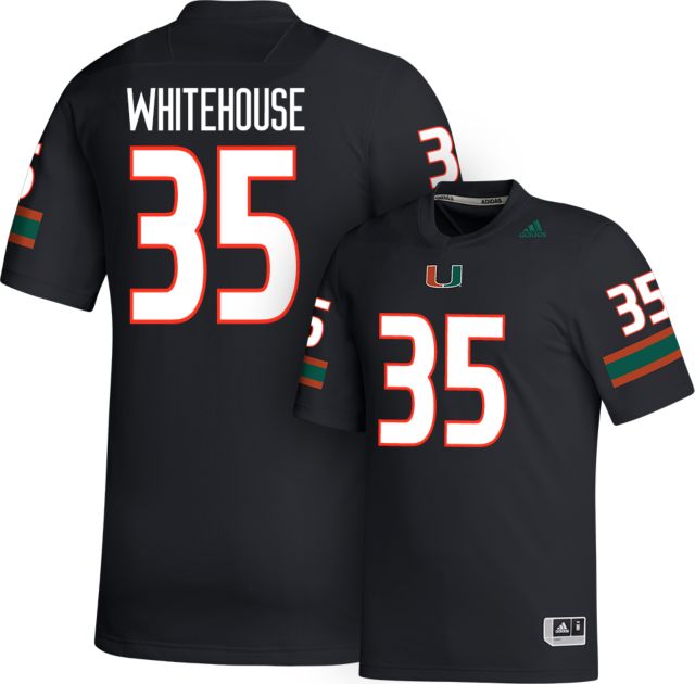 Miami Football adidas Replica Jersey #35 J WHITEHOUSE