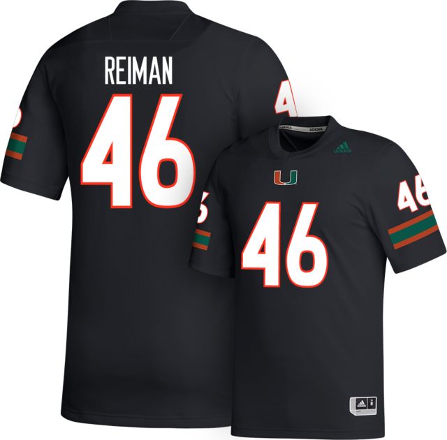 Miami Football adidas Replica Jersey #46 D REIMAN