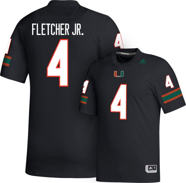 Miami Football adidas Replica Jersey #4 FLETCHER JR.