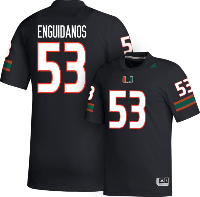 Miami Football adidas Replica Jersey #53 J ENGUIDANOS