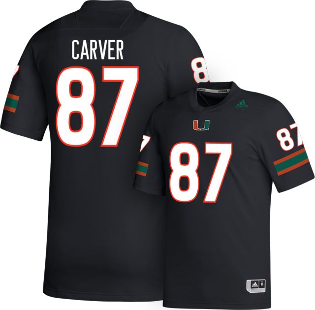 Miami Football adidas Replica Jersey #87 H CARVER