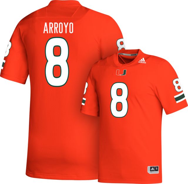 Miami Football adidas Replica Jersey #8 ELIJAH ARROYO