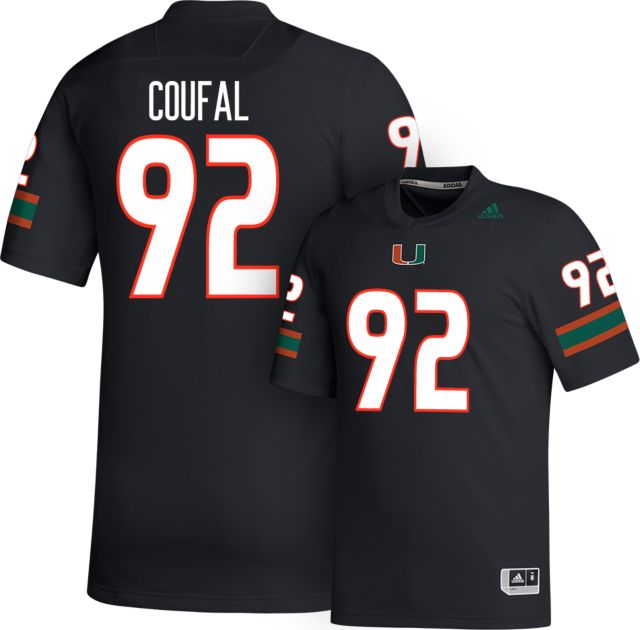 Miami Football adidas Replica Jersey #92 SAM COUFAL
