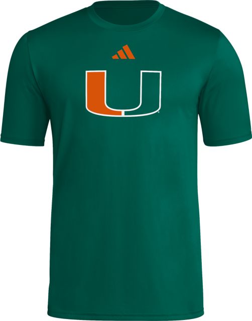 Miami Hurricanes Pre-Game Locker Room Short Sleeve T-Shirt