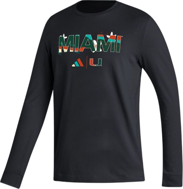 University of Miami Hurricanes Black History Month Long Sleeve T-Shirt