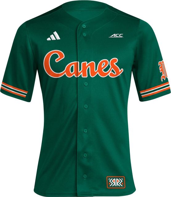University of Miami Replica Baseball Jersey
