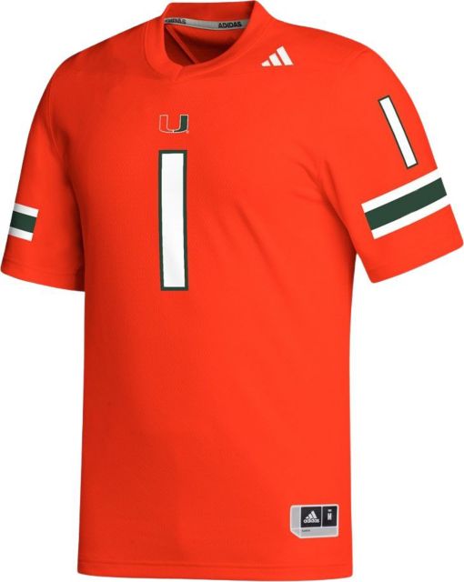 University of Miami #1 Replica Football Jersey