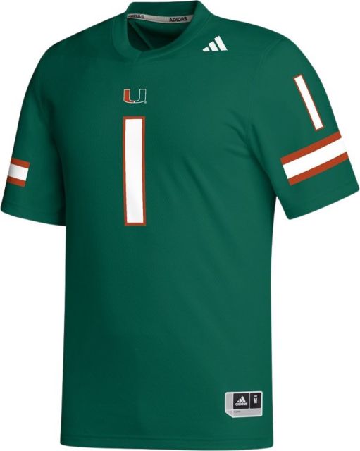 University of Miami #1 Replica Football Jersey